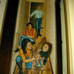 parete di un corridoio ritratto di famiglia 300x100 acrilico su tela
COLLEZIONE PRIVATA