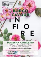 Ero presente alla festa dei fiori a Treviso, davanti museo BAILO con associazione artisti trevigiani. 7 APRILE 2019