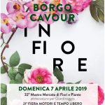 Ero presente alla festa dei fiori a Treviso, davanti museo BAILO con associazione artisti trevigiani. 7 APRILE 2019